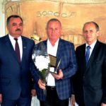 Vasile Sochirca (în centru), SRL ,,Visagromag”- Sectorul agrar, întreprinderi mici, locul III