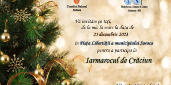 Invitație la Iarmarocul de Crăciun!